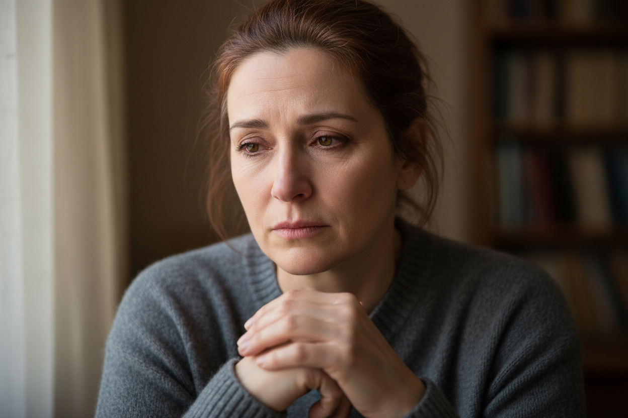 Why am I crying at the supermarket? Menopause and mood explained.