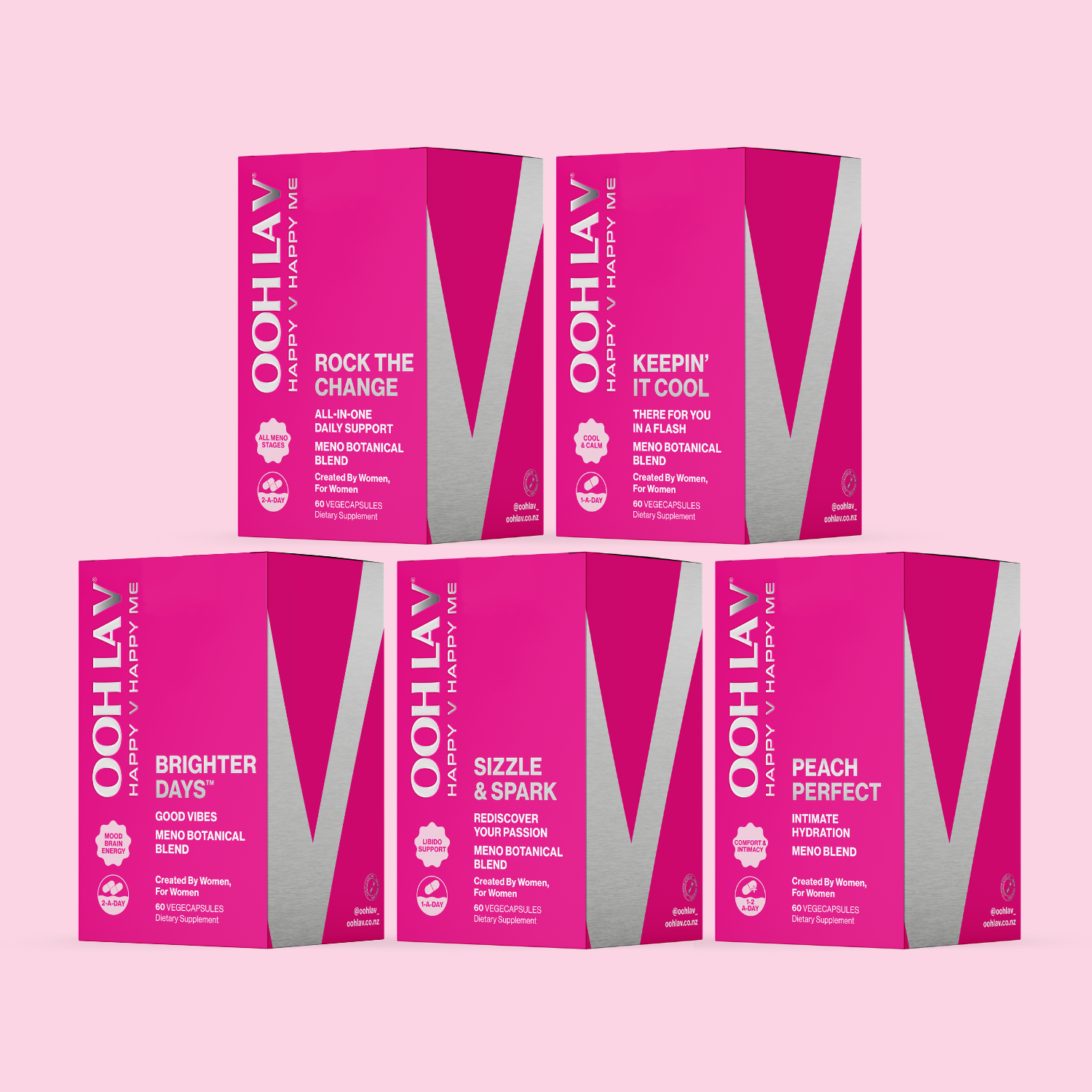 Natural Menopause Support, supplements, Ooh La V