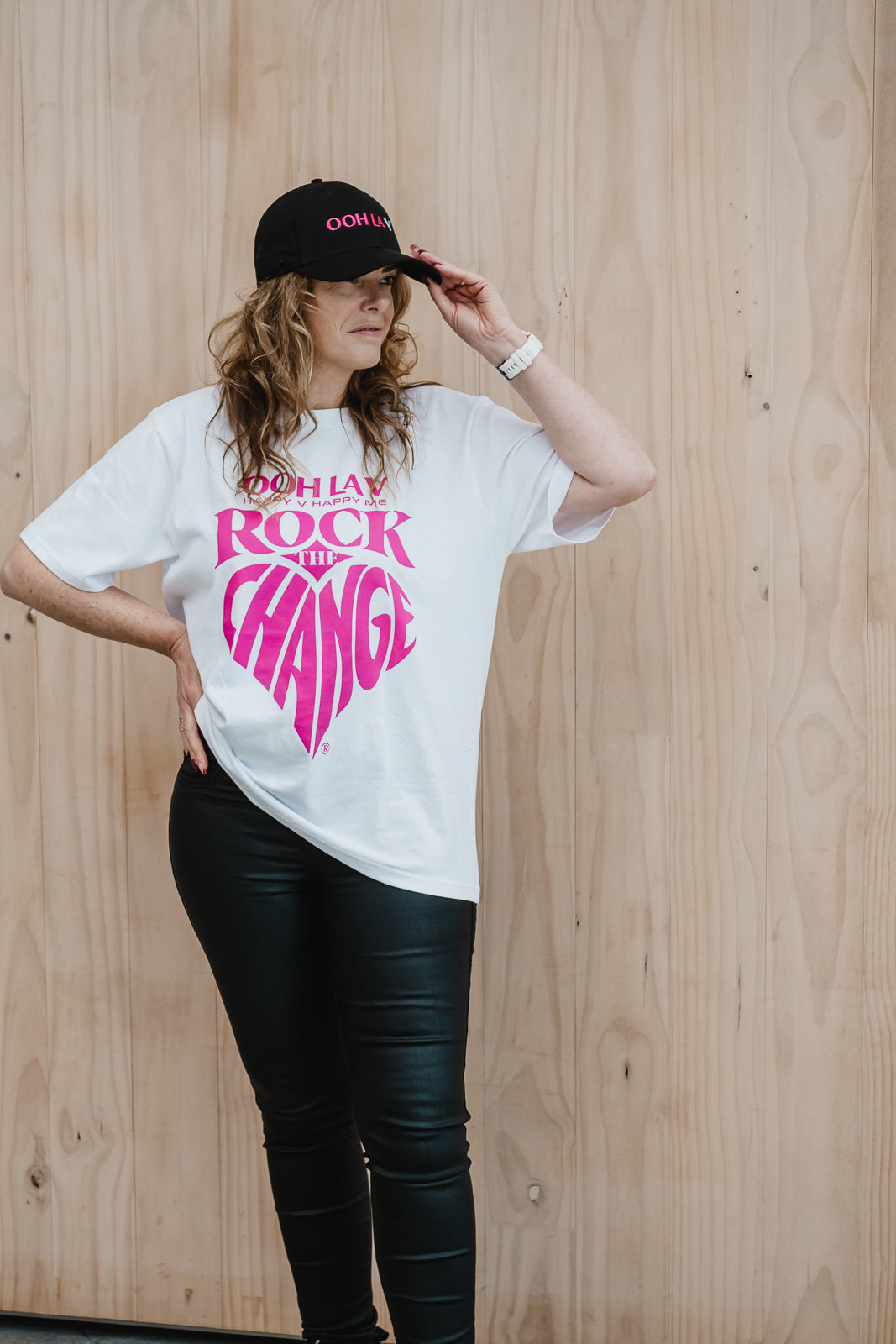 Ooh La V “ROCK THE CHANGE” Oversized Tee — LIMITED EDITION