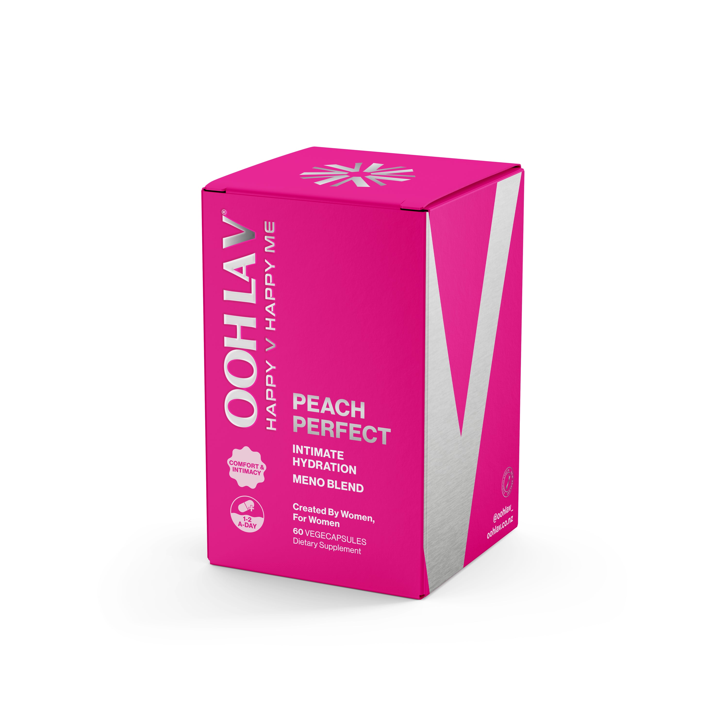 Peach Perfect Natural Menopause Supplement NZ Ooh La V
