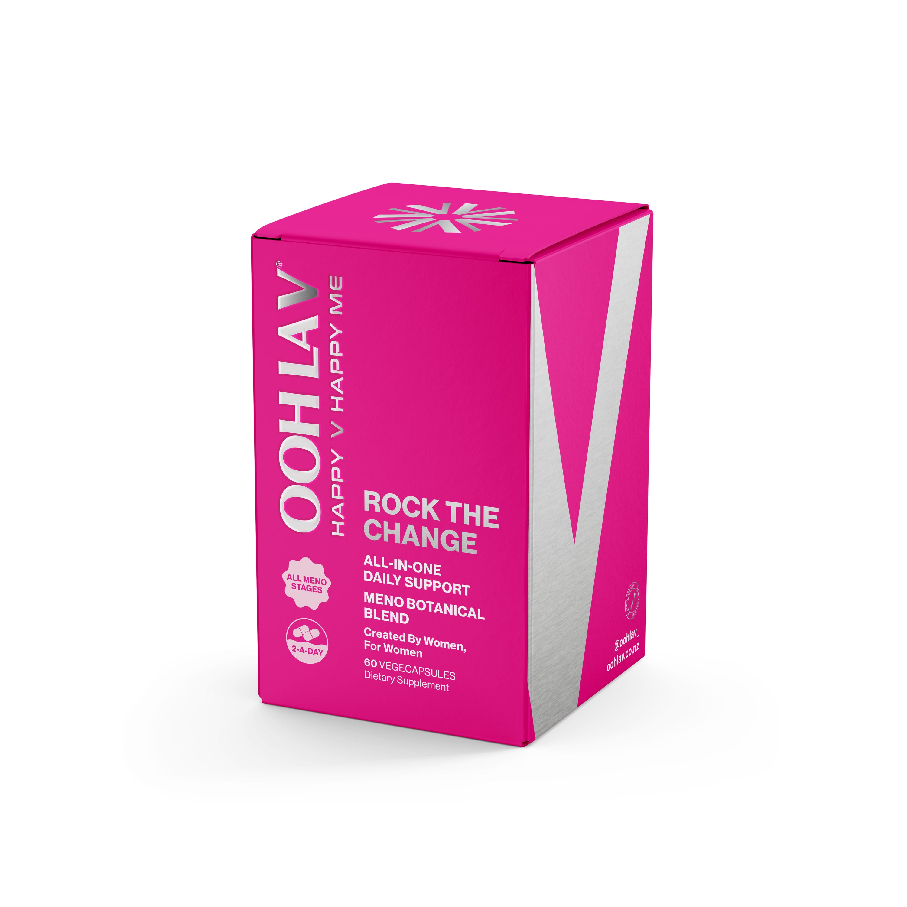 Rock The Change Natural Menopause Supplement NZ Ooh La V